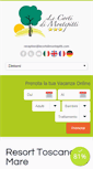 Mobile Screenshot of lecortidimontepitti.com